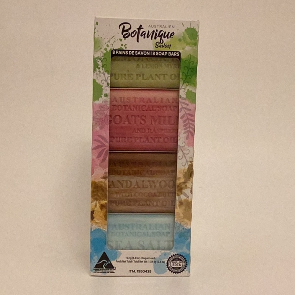 8 BARS AUSTRALIAN BOTANICAL SOAP MULTIPACK